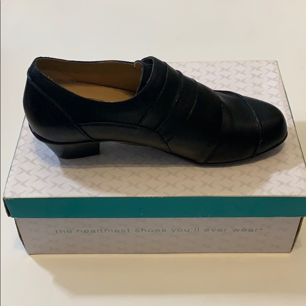 Aetrex Women’s Therapeutic Black Monk Strap Sz 7.5